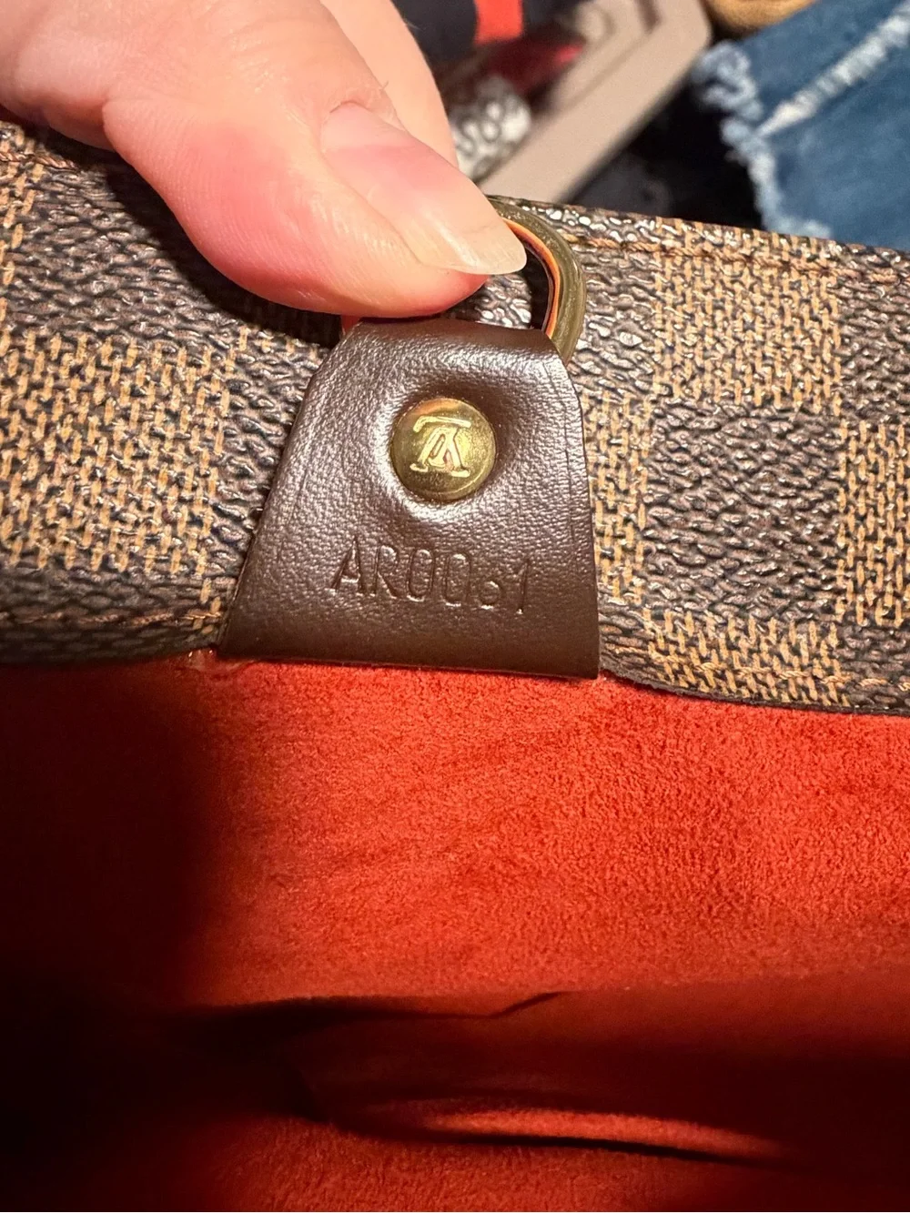 Louis Vuitton Damier Ebene Parioli